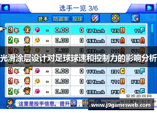 光滑涂层设计对足球球速和控制力的影响分析